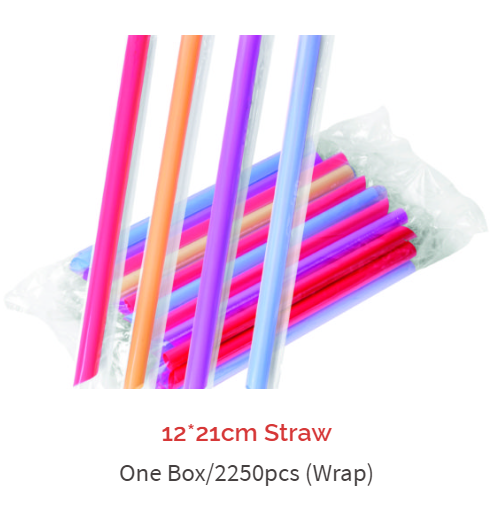 Acc U Rate 172-Piece Boba Bubble Tea Straws