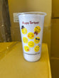 Happy Teriyaki 22oz Logo Bubble Tea Cups